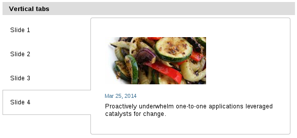 Slider-templates vertical tabs