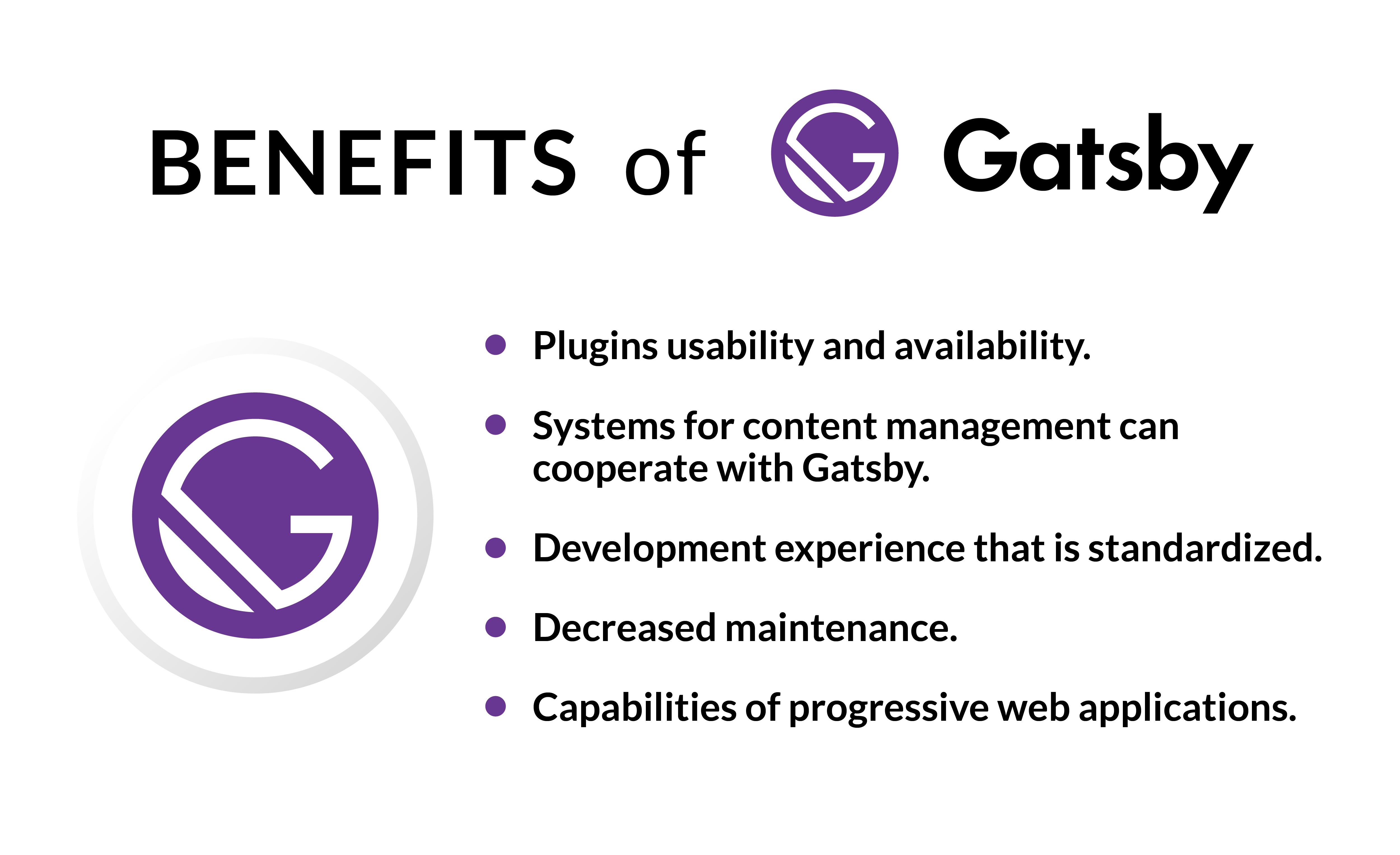 Benefits of Gatsby