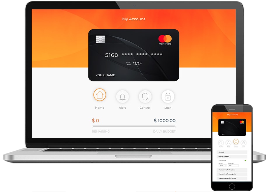 Mastercard mockup