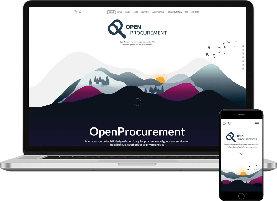 OpenProcurement.io homepage