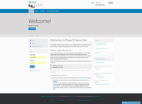 Plone 5 Demo site