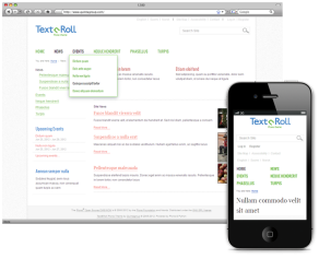 Text'n'Roll Responsive Plone Theme