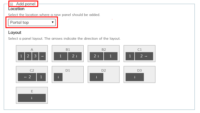 add panels for Mega Drop-Down Menu