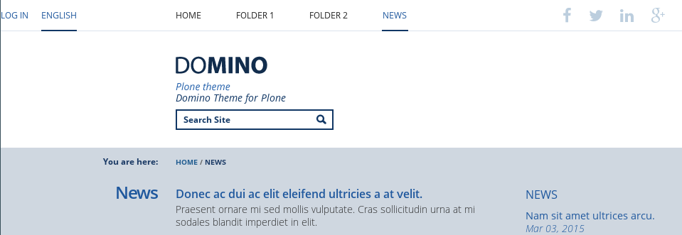 Domino Plone Theme Logo