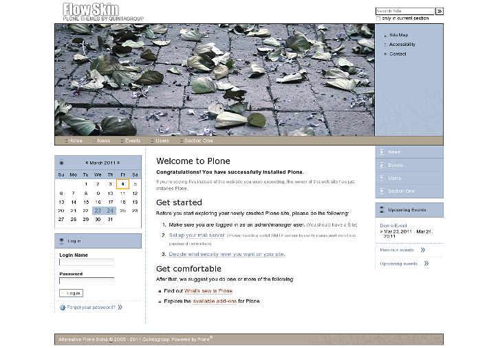 Flow Plone Theme