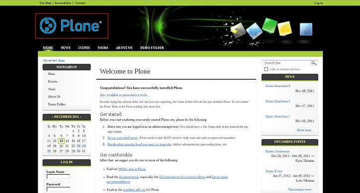 diazo GreenJet theme logo