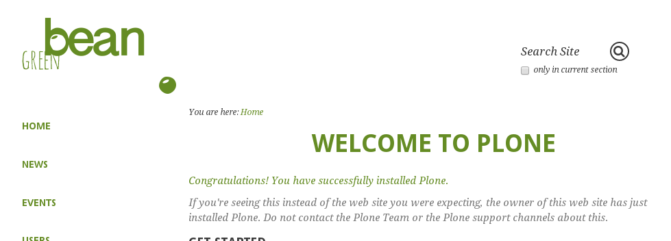 Greenbean Plone theme logo.png