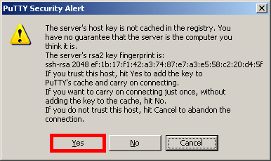 Change mysql root password ssh