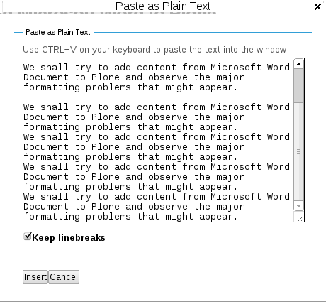 TinyMCE PowerPaste, Paste with formatting from Word, Excel, Google Docs