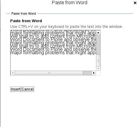 How to Paste Content from Word to Plone (using TinyMCE editor) — Quintagroup